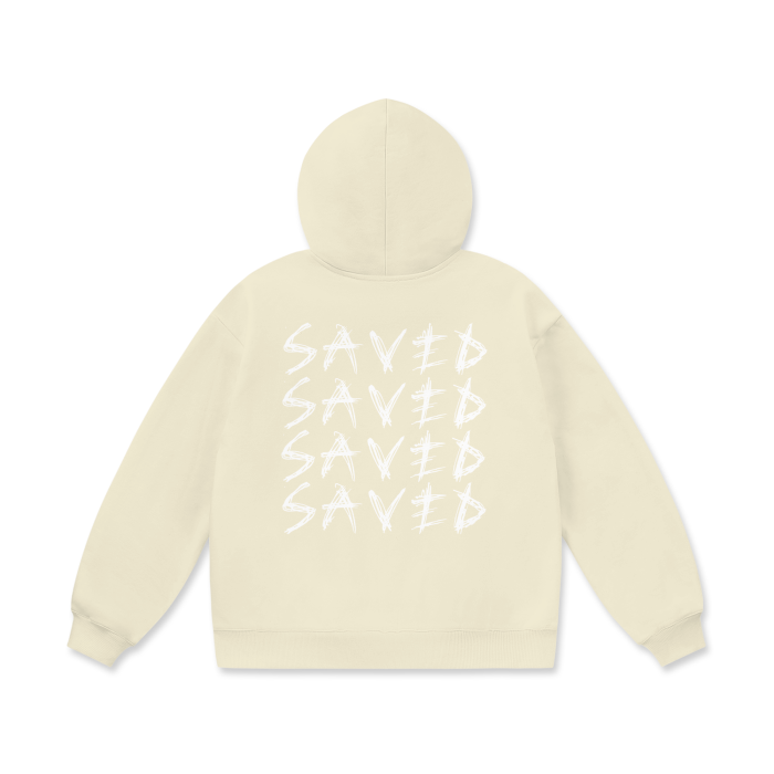 Sketched SAVED Oversized Hoodie