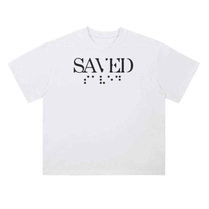 Braille SAVED T-Shirt